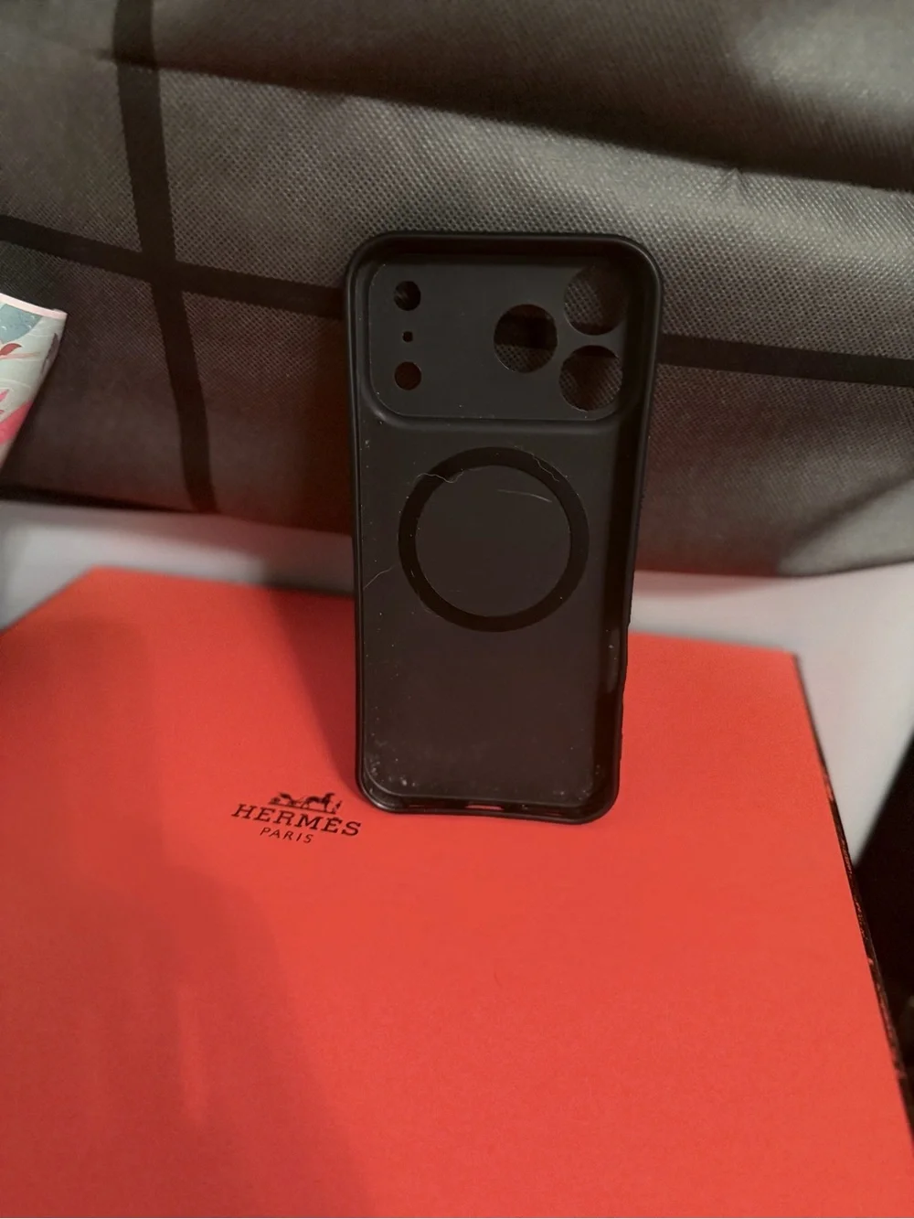 Source Unknown Purple Patchwork Floral Phone Case